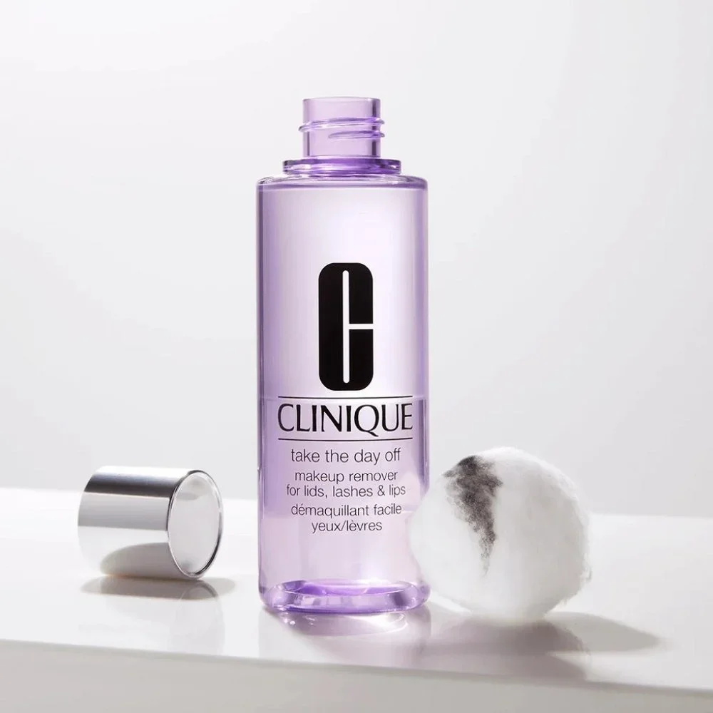 CLINIQUE Take The Day Off Makeup Remover For Lids Lashes Lips Bundle of 4 - Picture 3 of 4